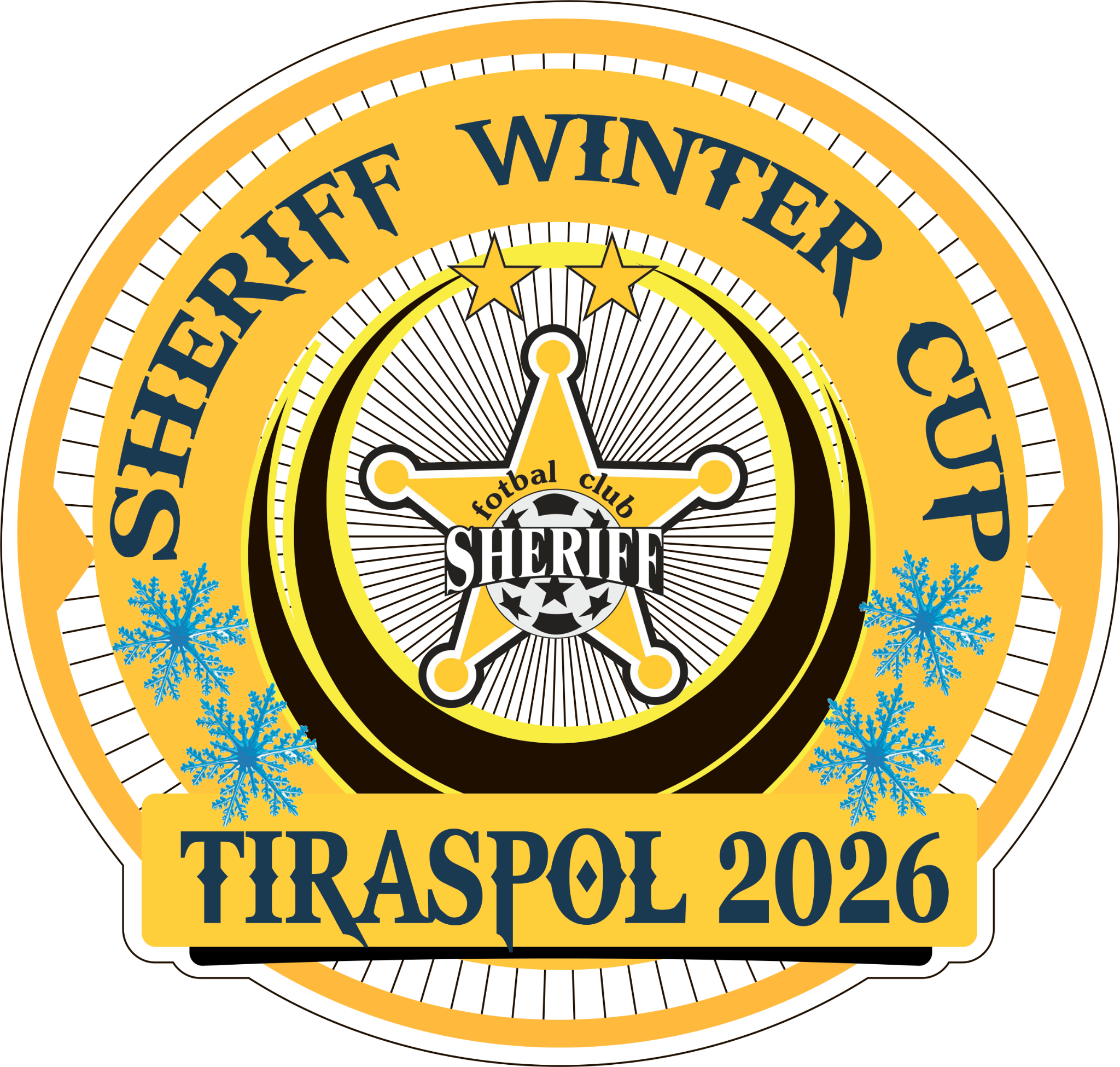 Emblema originală Sheriff Winter Cup 2026